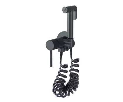 Гигиенический душ Bronze de Luxe Scandi со смесителем черный матовый