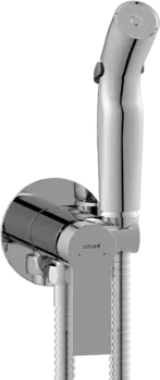 Гигиенический душ Cersanit Brasko 64102 С ВНУТРЕННЕЙ ЧАСТЬЮ, хром