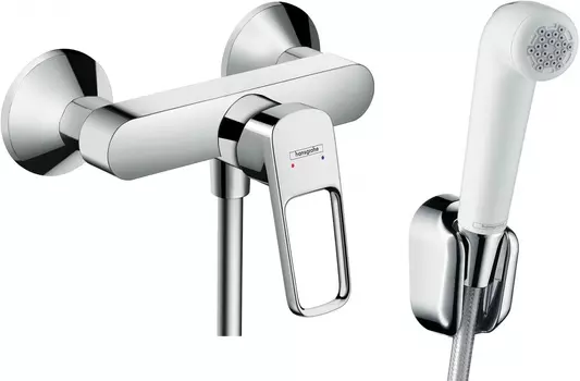 Гигиенический душ Hansgrohe Logis Loop 71247000 со смесителем