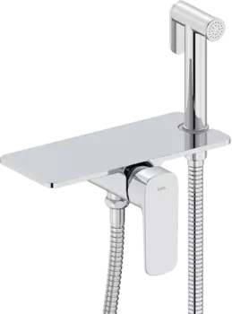 Гигиенический душ IDDIS Axes AXESBSHi08 со смесителем, С ВНУТРЕННЕЙ ЧАСТЬЮ, хром