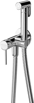 Гигиенический душ KERAMA MARAZZI Futura 886KM.21.018 со смесителем, С ВНУТРЕННЕЙ ЧАСТЬЮ, хром
