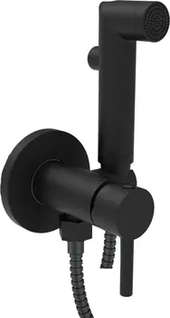 Гигиенический душ Orange Karl Karl M05-888b С ВНУТРЕННЕЙ ЧАСТЬЮ, со смесителем, чёрный