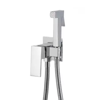 Гигиенический душ D-lin D183201 со смесителем, хром