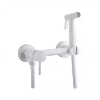 Гигиенический душ Fashun A57503-8, со смесителем, белый