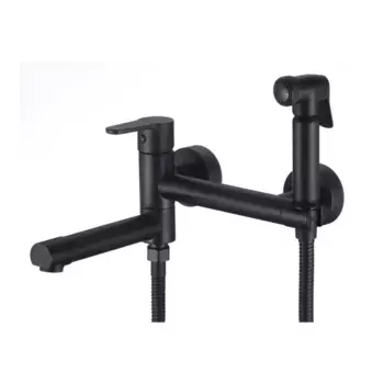 Гигиенический душ D-lin D181202-A со смесителем, черный