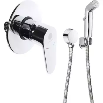 Гигиенический душ со смесителем Orange Otto хром глянцевый