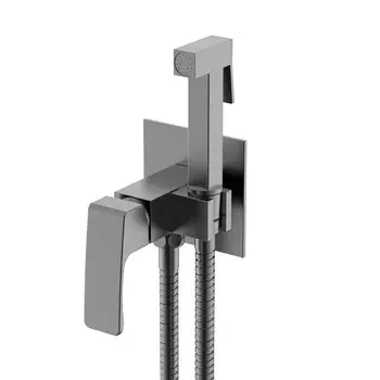 Гигиенический душ со смесителем Raglo R01.52.09, графит