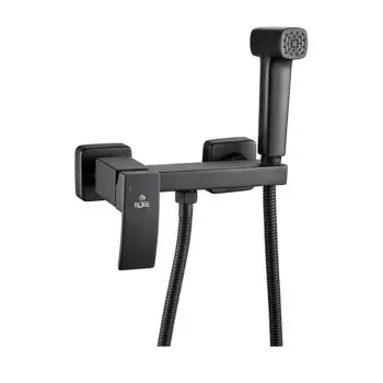 Гигиенический душ Rose R1505H-1 со смесителем, черный