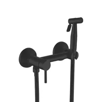 Гигиенический душ Shevanik S107H со смесителем, черный