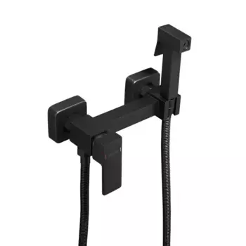 Гигиенический душ Shevanik S137H со смесителем, черный