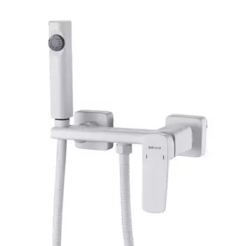 Гигиенический душ Shevanik S9905C-1 со смесителем, белый