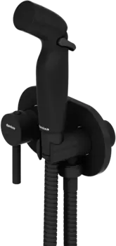 Гигиенический душ STWORKI by Damixa Мосс HFMOS12300 со смесителем, С ВНУТРЕННЕЙ ЧАСТЬЮ, черный