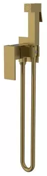 Гигиенический душ Vincea VHFW-102BG со смесителем, С ВНУТРЕННЕЙ ЧАСТЬЮ, брашированное золото