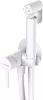 Гигиенический душ Wasserkraft A70538 со смесителем, С ВНУТРЕННЕЙ ЧАСТЬЮ, белый