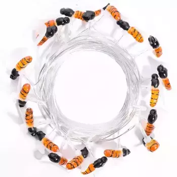 Гирлянда на солнечных батареях 380см разноцветная Uniel Пчелки USL-S-127/PT4000 Bees UL-00004280