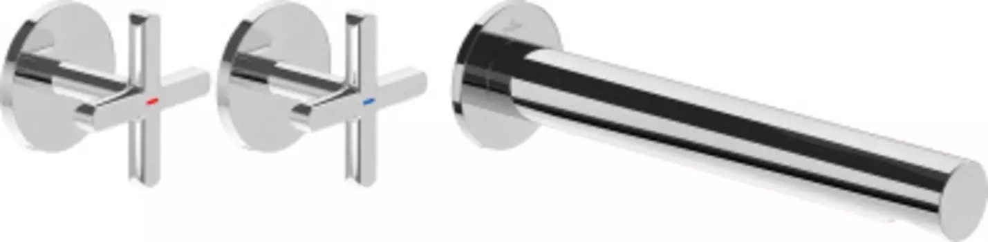 Излив для раковины Villeroy &amp; Boch Dawn хром (TVW10612A15361)