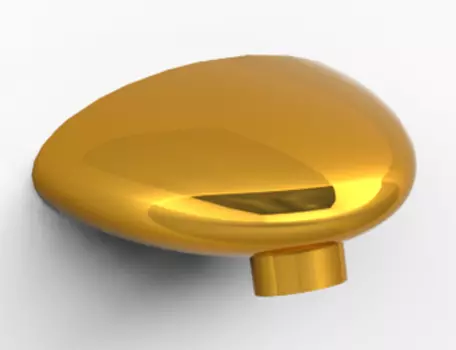 Излив для ванны Radomir Дуглас золото