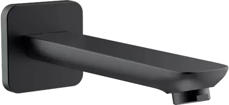 Излив скрытого монтажа IDDIS черный матовый