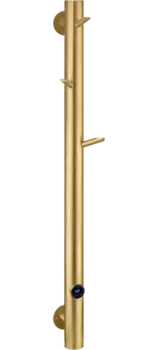 Полотенцесушитель электрический Boheme Uno 724 150x20, матовое золото