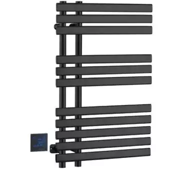 Электрический полотенцесушитель Boheme Venturo П11 500X800 Темный хром матовый