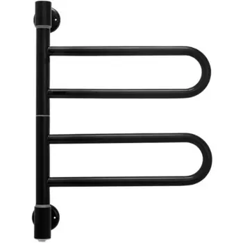 Электрический полотенцесушитель Energy U 400х540 Черный матовый