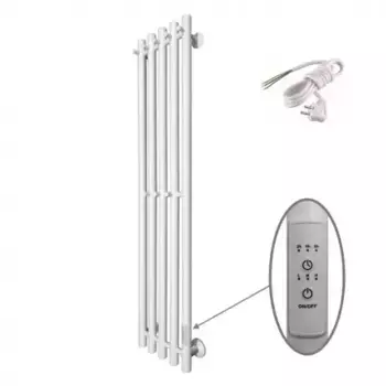 Электрический полотенцесушитель Маргроид Inaro 120х24 правый белый матовый