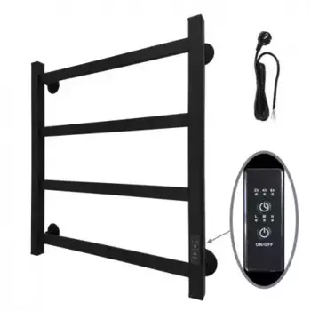 Полотенцесушитель электрический Маргроид Вид 81-10 60x50 R черный матовый