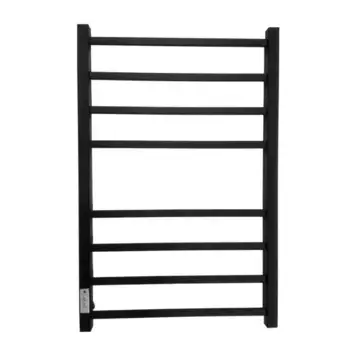 Электрический полотенцесушитель Маргроид Вид 81-10 80х50 левый черный матовый
