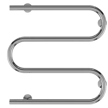 Электрический полотенцесушитель Terminus M-образный 500x500 Хром