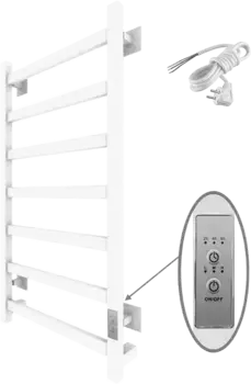 Электрический полотенцесушитель Тругор Пэк сп 20 П7 800х500 Белый