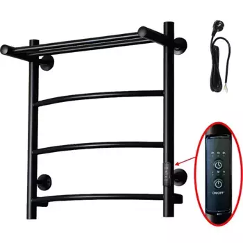 Электрический полотенцесушитель Тругор Пэк сп 5 П П3 600х500 Черный