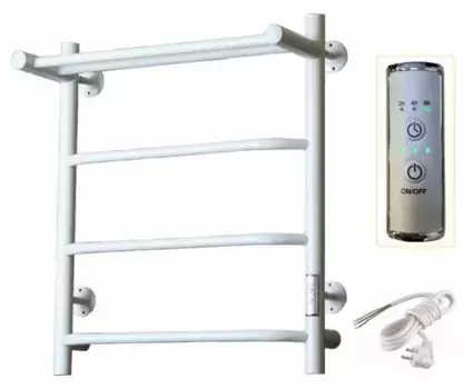 Электрический полотенцесушитель Тругор Пэк сп 6 П П4 600х500 с полкой Белый