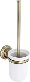 Ершик для унитаза подвесной Fixsen Retro бронза, античная латунь