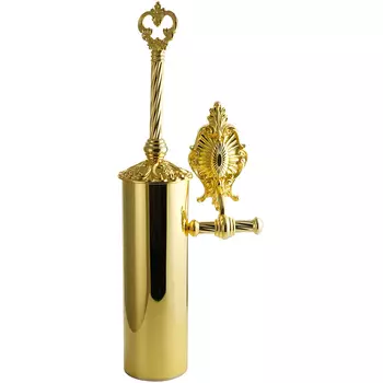 Ёршик для унитаза Migliore Elisabetta золотой