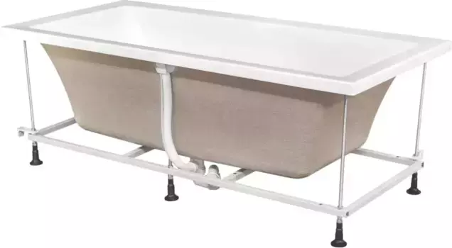 Каркас для ванны Berges 150х70 хром