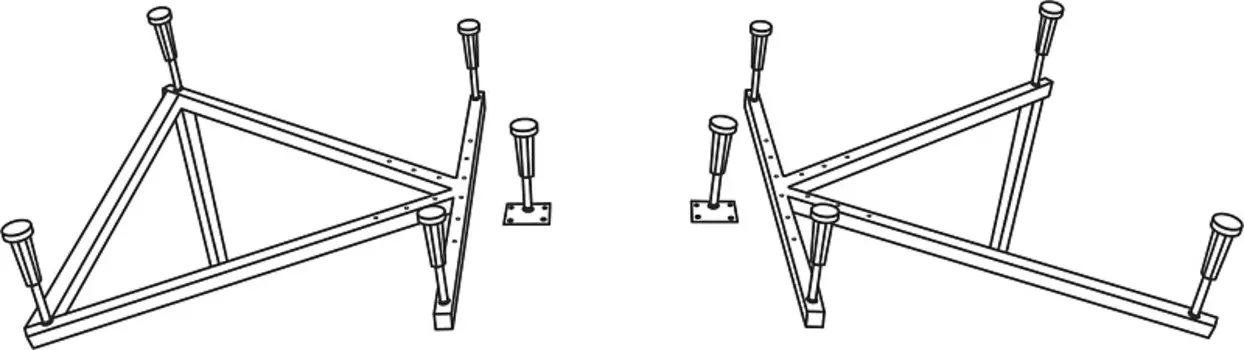 Каркас для ванны Excellent Arana