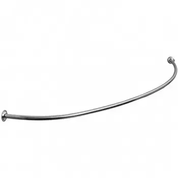 Карниз для ванны 150х90 см Aquatek Дива KARN-0000034, хром