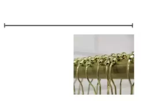 Карниз для ванны Radomir 3 м золотой