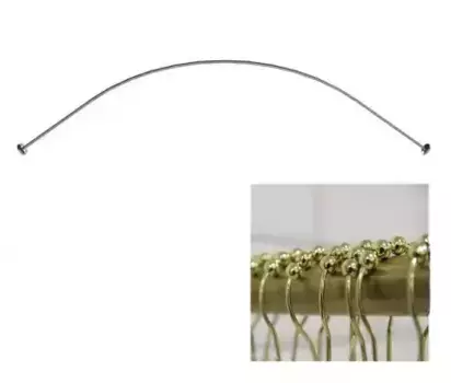 Карниз для ванны Radomir Сорренто 140х140 золотой