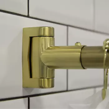 Карниз для ванны Radomir Сорренто 148х148 золотой