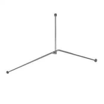 Карниз для ванны Wasserkraft Dinkel SC-469018 180x90 см, серебристый