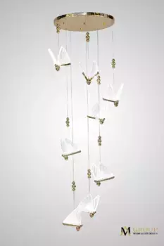 Каскадная люстра AM Group AM390 SP8