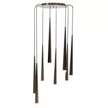 Каскадная люстра AM Group AM52H8003/8W COFFEE