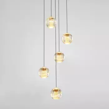 Каскадная люстра DeLight Collection MD22001052-5A gold