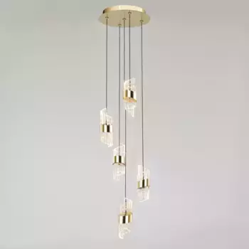 Каскадная люстра DeLight Collection MD23001022-5A gold
