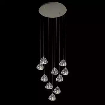 Каскадная люстра DeLight Collection Mizu OM8201015-10 chrome