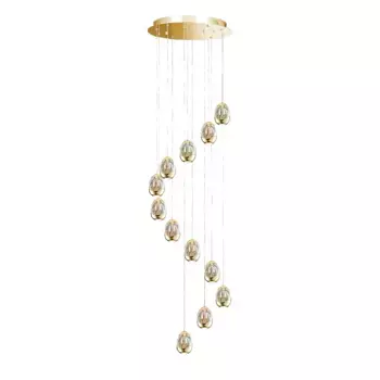 Каскадная люстра Delight Collection Terrene MD13003023-12A gold