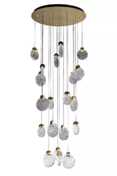 Каскадная люстра Garda Decor Rondo 162FL-61502