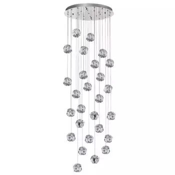 Каскадная светодиодная люстра Odeon Light L-Vision Jemstone 5084/120L