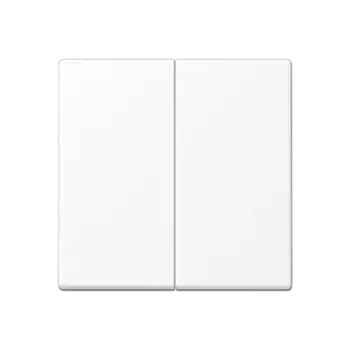 Клавиша для выключателя двухклавишного JUNG EcoProfi EP495WWM